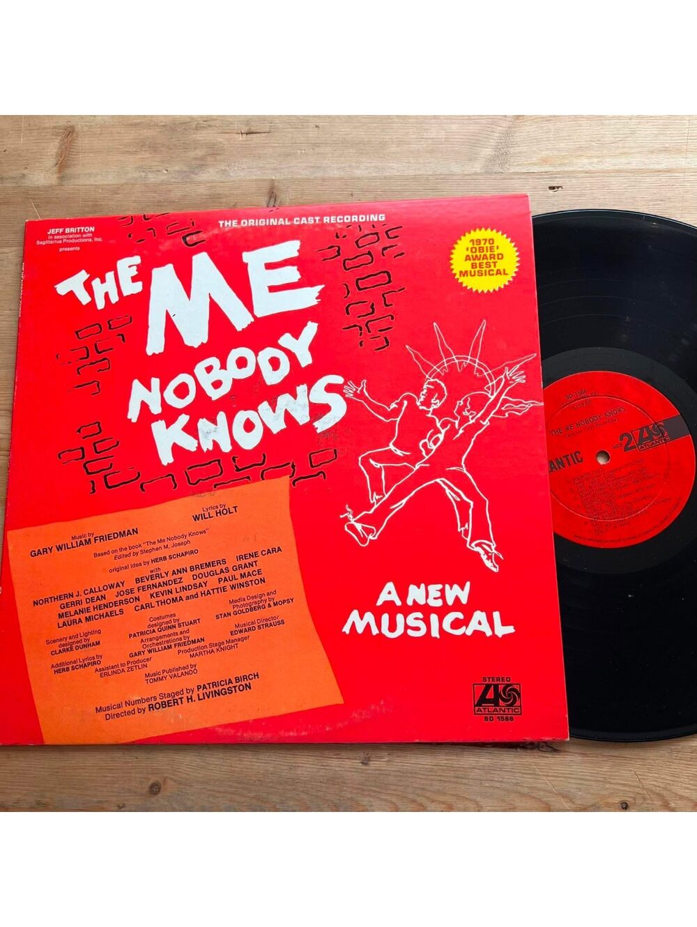 Various - The Me Nobody Knows A New Musical 33rpm VG+ VR20
